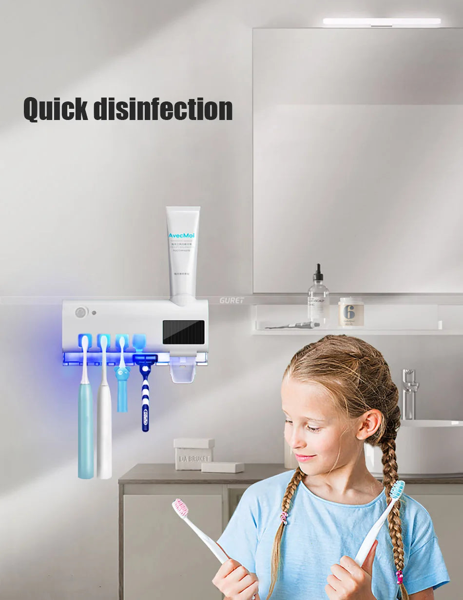 ESTERILIZADOR DENTAL Y DISPENSADOR DE PASTA DENTAL